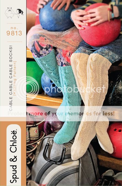cable, cable, cable socks