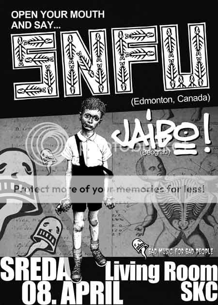 snfu plakat