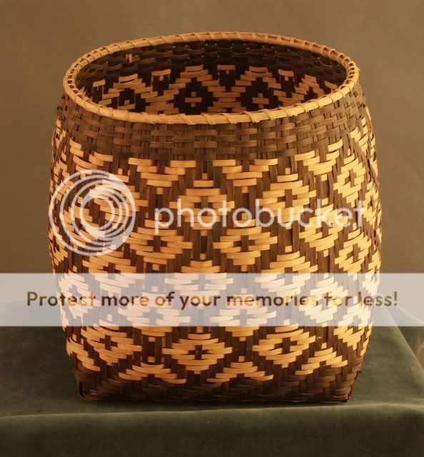 Huge Cherokee Basket 1977 Carol Welch Exibition Featured wi Original