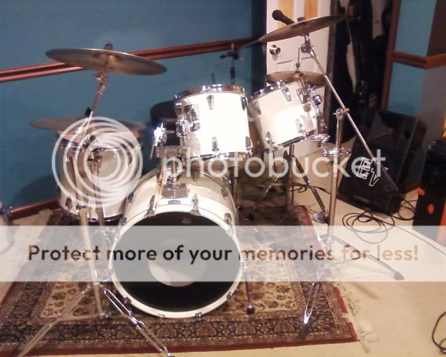 do you mount your toms to the right of your snare or one left and one