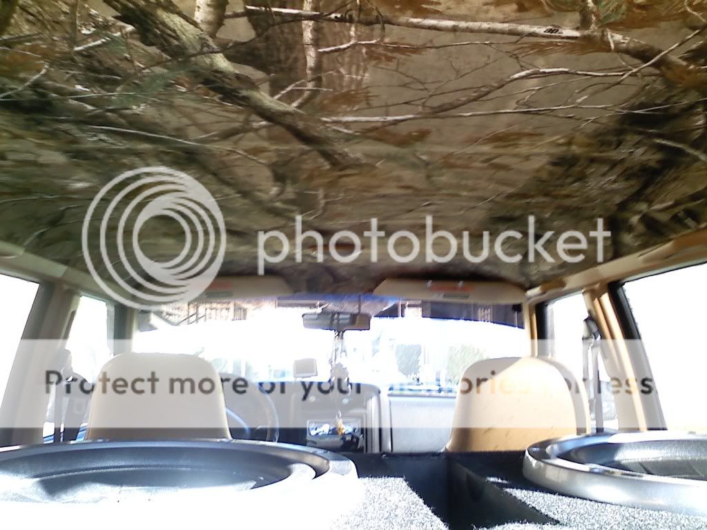 Camo'd Headliner Inside!