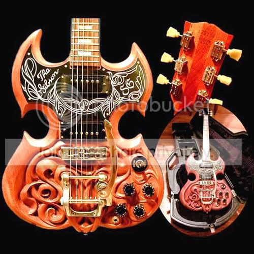 造型独特的吉他