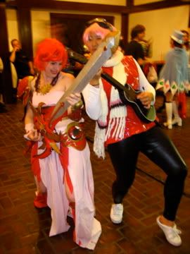 Guitar fight?!